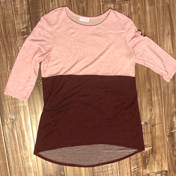 Pink Lily Tops - Soft Pink Lily Top